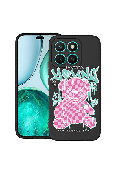 bestcase Carcasă subțire din silicon pentru Honor X8C, Ursuleț de pluș pentru...