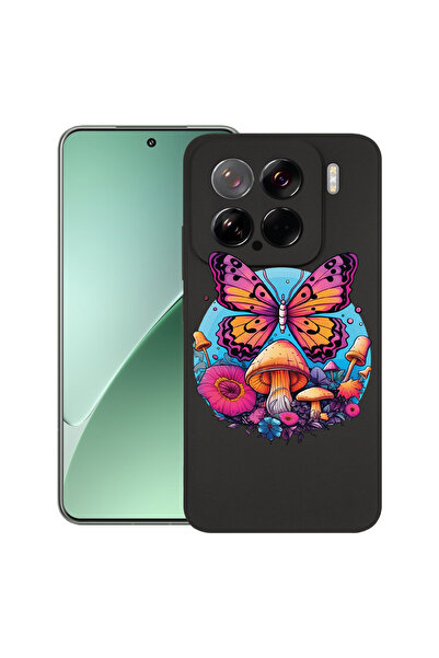 bestcase Carcasă subțire din silicon pentru Xiaomi 15, Dream Colors - Fluture...
