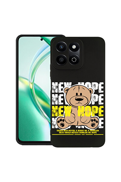 bestcase Carcasă subțire din silicon pentru Honor 200 Smart, Teddy Bear New H...