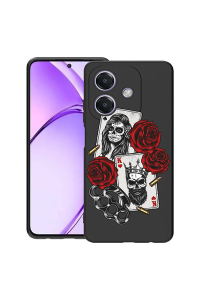 bestcase Carcasă subțire din silicon pentru OPPO A60 5G / A40 / A40M, Night L...