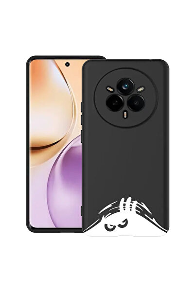 bestcase Carcasă subțire din silicon pentru Realme 14 Pro 5G, Hidden Face, 19...