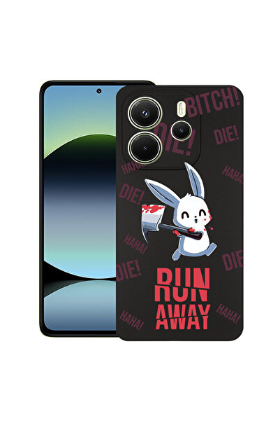 bestcase Carcasă subțire din silicon pentru Xiaomi Redmi Note 14 5G, Fugi!, 1926342 B 1463