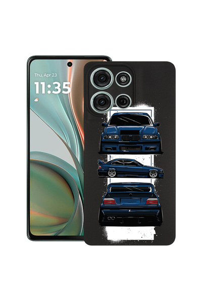 bestcase Carcasă subțire din silicon pentru Motorola Moto G75, BMW E36, 19263...