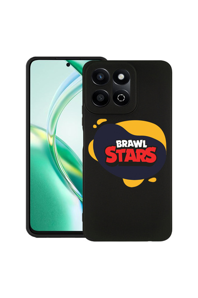 bestcase Carcasă subțire din silicon pentru Honor 200 Smart, Brawl Stars, 192...