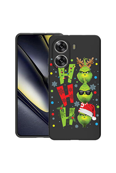bestcase Λεπτή θήκη σιλικόνης για Poco X7 Pro 5G, Grinches - Ho Ho Ho, 199202...