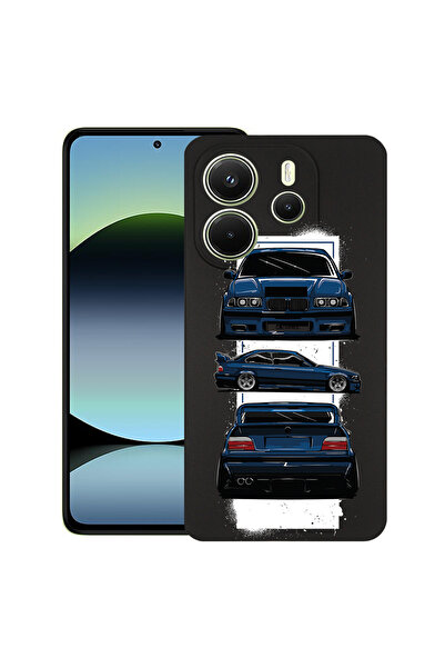 bestcase Carcasă subțire din silicon pentru Xiaomi Redmi Note 14 5G, BMW E36,...