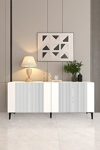 CENEYRA KA1511B CORSA KONSOL, TV SEHPASI BEYAZ 150cm