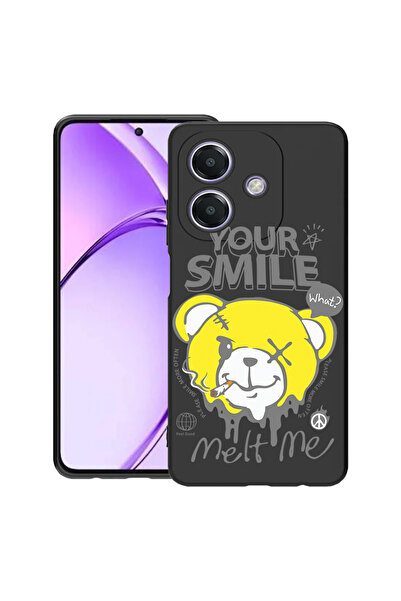 bestcase Carcasă subțire din silicon pentru OPPO A60 5G / A40 / A40M, Ursuleț...