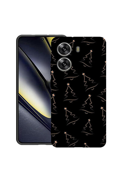 bestcase Λεπτή θήκη σιλικόνης για Poco X7 Pro 5G, χριστουγεννιάτικο δέντρο, 1...