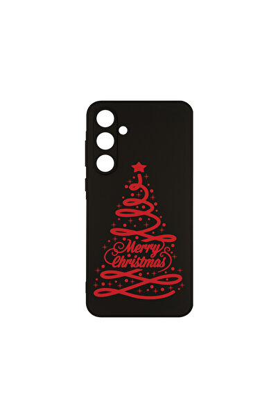 bestcase Carcasă subțire din silicon pentru Samsung Galaxy A16, Brad de Crăci...
