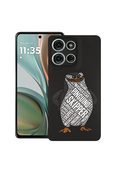 bestcase Carcasă subțire din silicon pentru Motorola Moto G75, Calligraphy Sk...