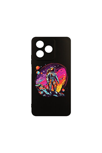 bestcase Carcasă subțire din silicon pentru Xiaomi Redmi 13, Astronaut, 19233...