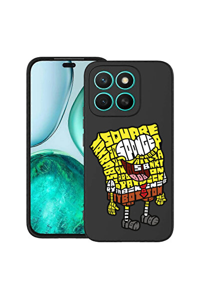 bestcase Carcasă subțire din silicon pentru Honor X8C, Caligrafie Sponge Bob,...