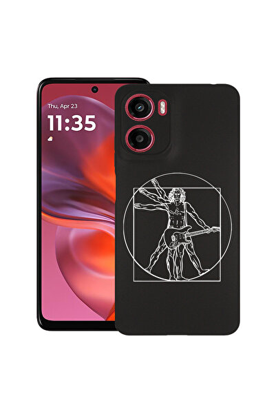 bestcase Carcasă subțire din silicon pentru Motorola Moto G05, Da Vinci, 1926...