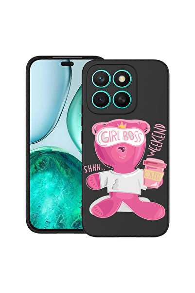 bestcase Λεπτή θήκη σιλικόνης για Honor X8C, Αρκουδάκι - Gril Boss, 1992026 B...
