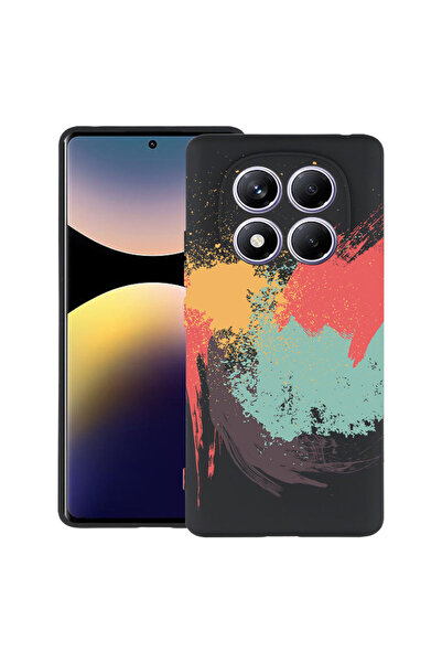 bestcase Carcasă subțire din silicon pentru Xiaomi Redmi Note 14 Pro 4G, Pian...
