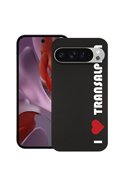 bestcase Carcasă subțire din silicon pentru Google Pixel 9 Pro XL, I Love Tra...