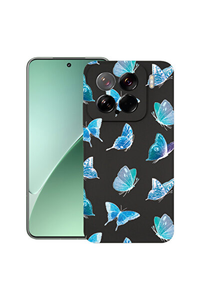 bestcase Carcasă subțire din silicon pentru Xiaomi 15, model fluture, 1926341...