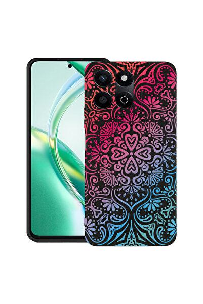 bestcase Λεπτή θήκη σιλικόνης για Honor 200 Smart, χρώμα Mandala, 1923378 B 72