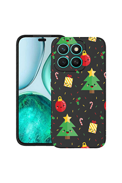 bestcase Carcasă subțire din silicon pentru Honor X8C, Brad de Crăciun, 19920...