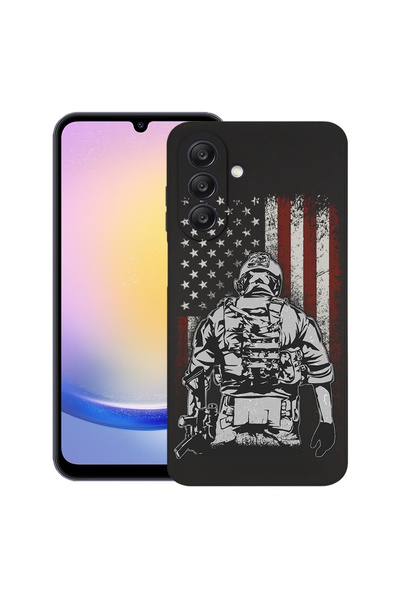 bestcase Carcasă subțire din silicon pentru Realme 14x 5G, American Soldier, ...