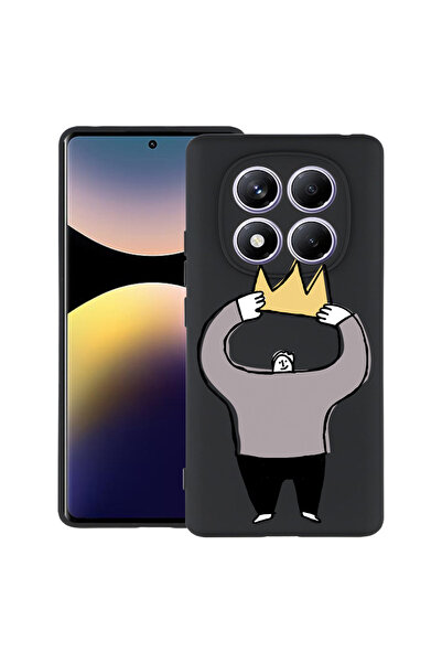 bestcase Carcasă subțire din silicon pentru Xiaomi Redmi Note 14 Pro 4G, King...
