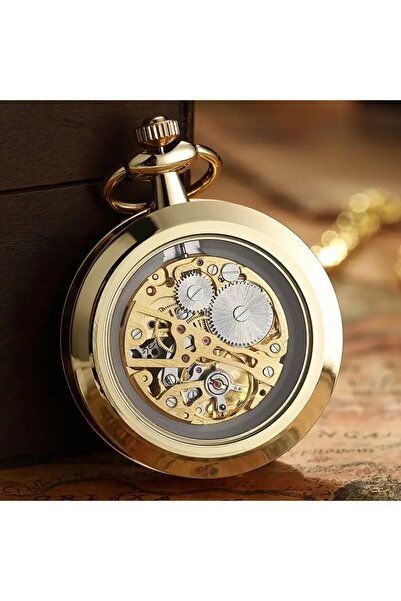 Bin Hediye Clockwork Wind-Up Yellow Color 710031