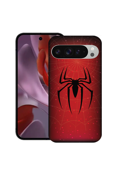 bestcase Carcasă subțire din silicon pentru Google Pixel 9 Pro XL, Spider, 19...
