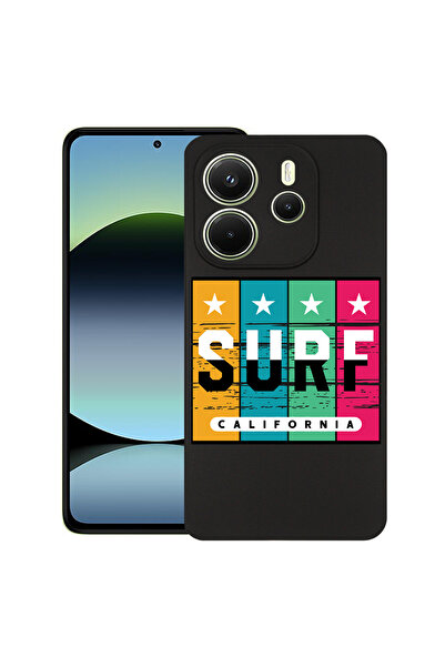 bestcase Carcasă subțire din silicon pentru Xiaomi Redmi Note 14 5G, Surf - C...