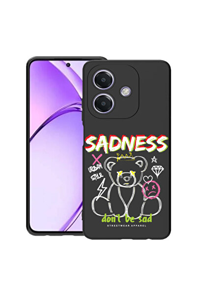 bestcase Carcasă subțire din silicon pentru OPPO A60 5G / A40 / A40M, Ursuleț...