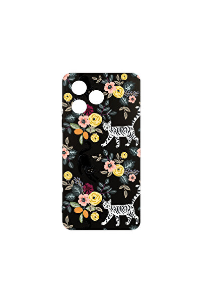 bestcase Λεπτή θήκη σιλικόνης για Xiaomi Redmi 13, μοτίβο γάτας, 1923377 B 1429