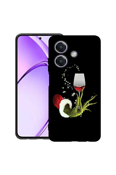bestcase Carcasă subțire din silicon pentru OPPO A60 5G / A40 / A40M, Grinch ...