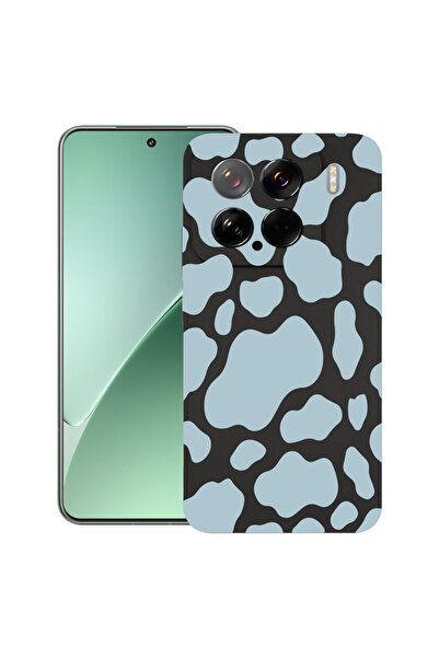 bestcase Carcasă subțire din silicon pentru Xiaomi 15, culoarea vacii albastr...