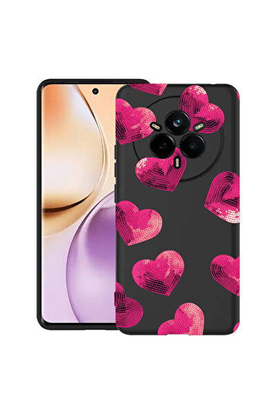 bestcase Carcasă subțire din silicon pentru Realme 14 Pro Plus 5G, model cu i...