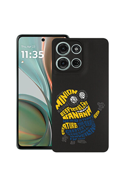bestcase Carcasă subțire din silicon pentru Motorola Moto G75, Calligraphy Mi...