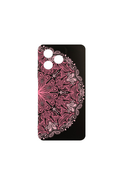 bestcase Λεπτή θήκη σιλικόνης για Xiaomi Redmi 13, ροζ δαντέλα, 1923377 B 21