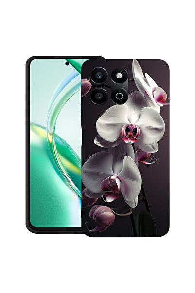 bestcase Carcasă subțire din silicon pentru Honor 200 Smart, Orhidee albă, 19...