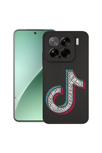 bestcase Carcasă subțire din silicon pentru Xiaomi 15, Calligraphy TikTok, 19...