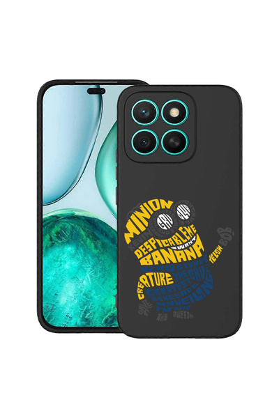 bestcase Carcasă subțire din silicon pentru Honor X8C, Calligraphy Minion, 19...