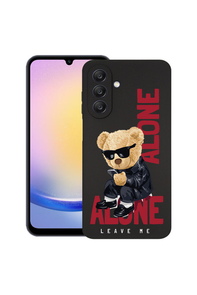 bestcase Carcasă subțire din silicon pentru Samsung Galaxy A56, Leave Me Alon...