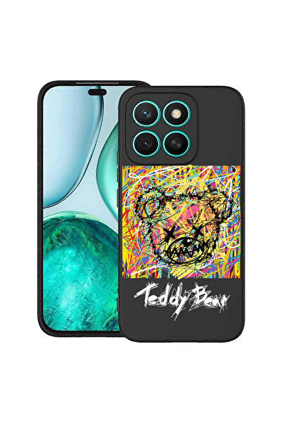 bestcase Carcasă subțire din silicon pentru Honor X8C, model ursuleț de pluș ...