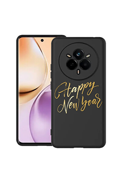 bestcase Carcasă subțire din silicon pentru Realme 14 Pro 5G, An Nou Fericit,...