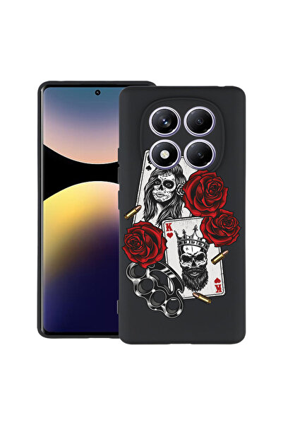 bestcase Carcasă subțire din silicon pentru Xiaomi Redmi Note 14 Pro 4G, Nigh...