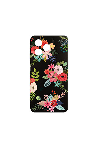 bestcase Λεπτή θήκη σιλικόνης για Xiaomi Redmi 13, λουλούδια, 1923377 B 630