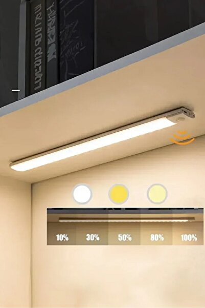 FORTİCO HAREKET SENSÖRLÜ 40CM 3 Renkli DOLAP İÇİ ÇALIŞMA MASASI MUTFAK TEZGAH...