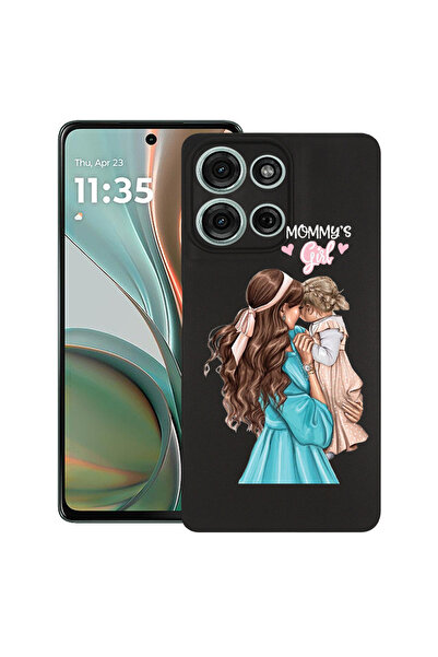 bestcase Carcasă subțire din silicon pentru Motorola Moto G15, Mommy's Girl, ...