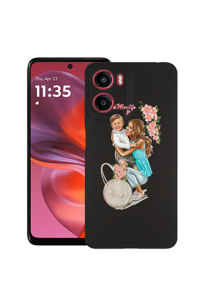 bestcase Carcasă subțire din silicon pentru Motorola Moto E15 / Moto G05, Via...