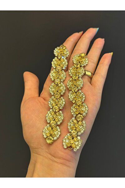 Gönülden Tasarım 2 PIECE ZIRCON STONE DECORATION ACCESORIUL DE ÎMBRĂCARE 13X2 CM