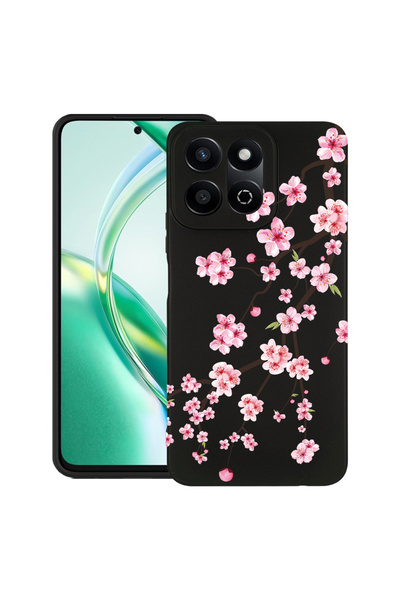 bestcase Carcasă subțire din silicon pentru Honor 200 Smart, cireș japonez, 1...