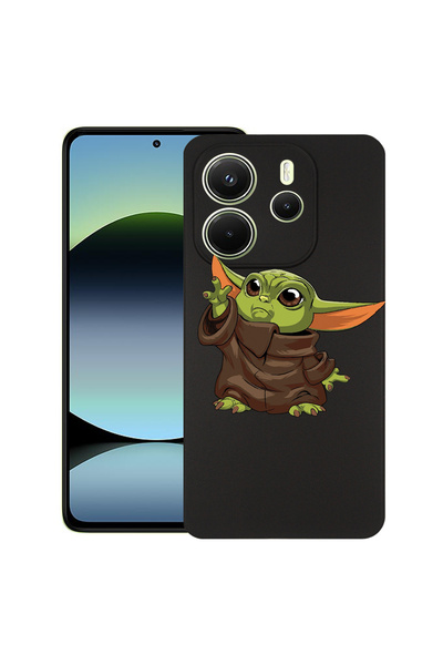 bestcase Тънък силиконов калъф за Xiaomi Redmi Note 14 5G, Бебе Йода, 1926342...